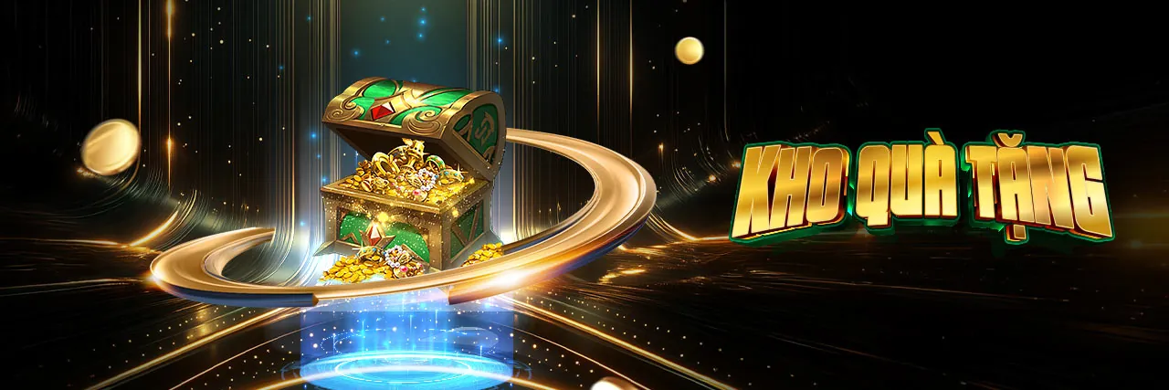 Hình ảnh chính nổ hũ Winbet với giải độc đắc và tiền vàng